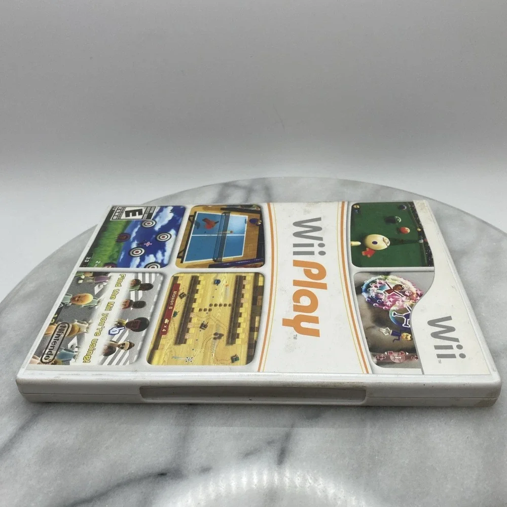Wii Play Game (Nintendo Wii) Games Multi Sports Complete with Manual *UnTested